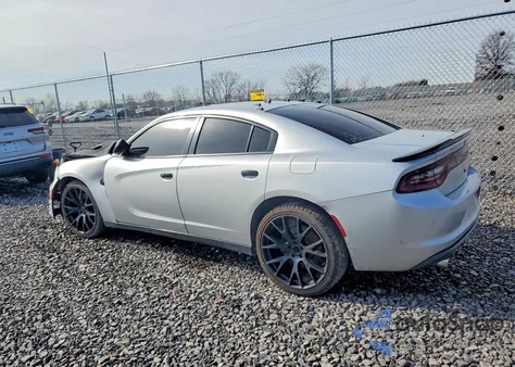 2016 Dodge Charger Police z USA, uszkodzony, nr VIN 2C3CDXAT8GH281199